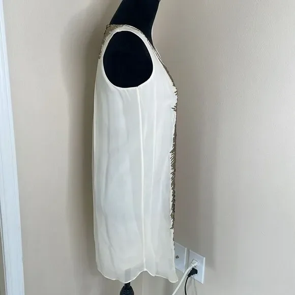 Adam sheer silk sequins mini dress - Picture 4 of 9